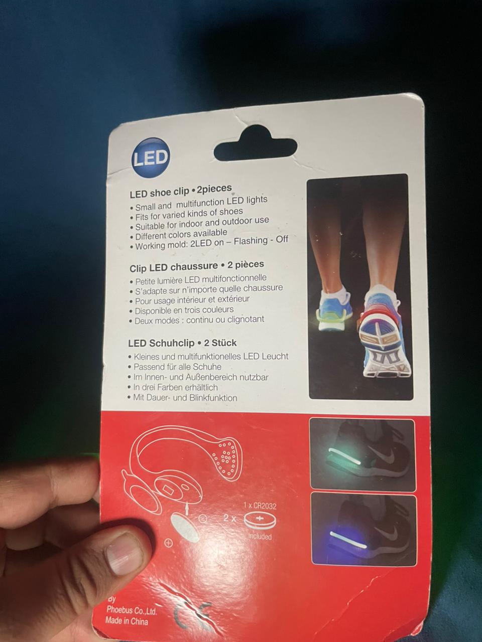 led shoe light